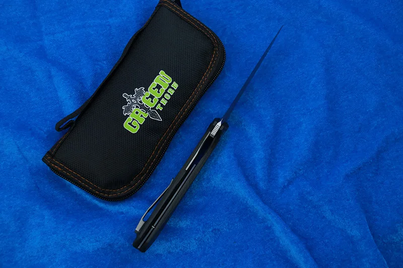 Нож GREEN THORN SIGMA m390 лезвие из титана ручка CF карманный для кемпинга охоты фруктов