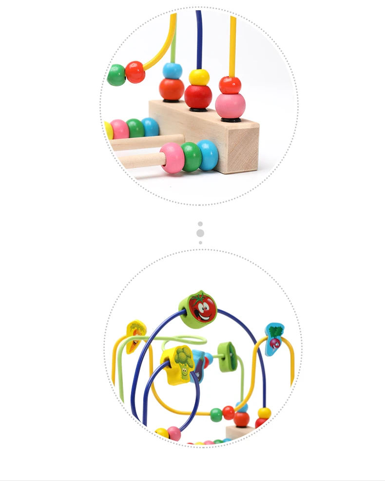Деревянные математические игрушки костяшки Abacus линия ЛАБИРИНТ горки Монтессори Развивающие детские развивающие игрушки