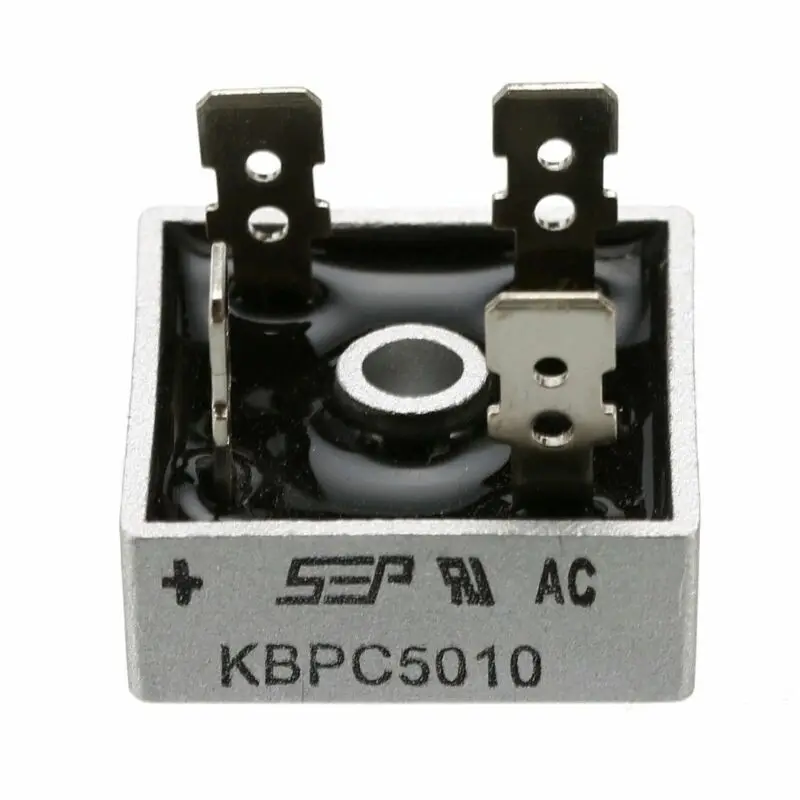 

1 diode bridge KBPC5010 50A 1000V diode bridge rectifier electronic components