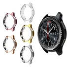 Чехол для часов для Samsung Galaxy Watch 42 мм 46 мм Gear S3 Frontier, покрытый полным покрытием, защитный чехол для часов