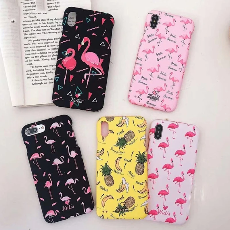 Модный светящийся чехол с полной защитой на 360 градусов для iPhone 7 8 Plus X жесткий