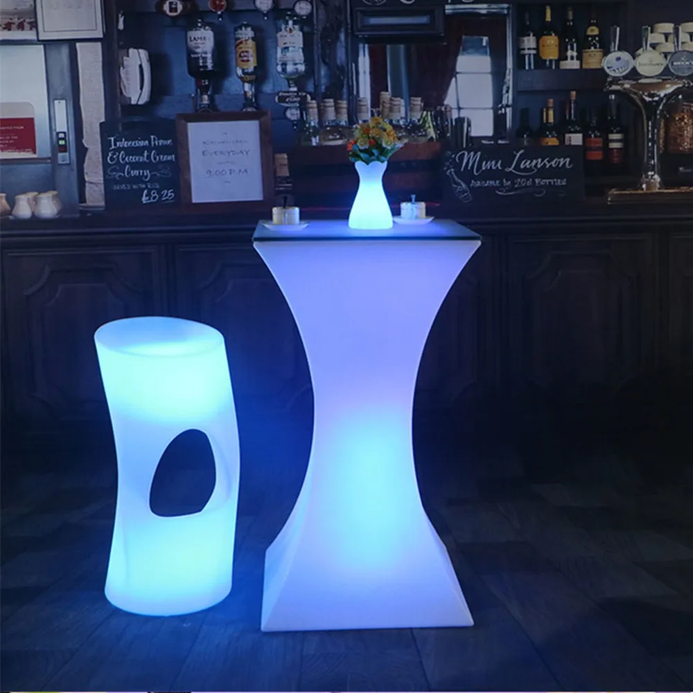 Новый светодиодный барный стул с пультом дистанционного управления на 24 клавиши