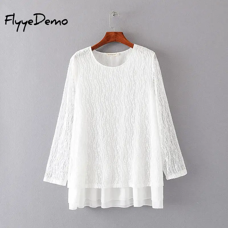 2020 Сезон весна лето Женская обувь украшенная кружевом пуловер топы повседневные