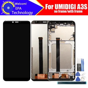 umidigi a3s lcd displaytouch screen digitizer 100 original tested lcd screen glass panel for umidigi a3stools adhesive free global shipping