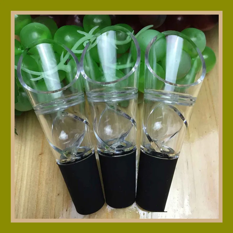 Wine Plastic Pourer Acrylic Mini Decanter Red Wine Aerator Magic Decanter Red Wine Barware Wine Separator Bar Supplies AT124