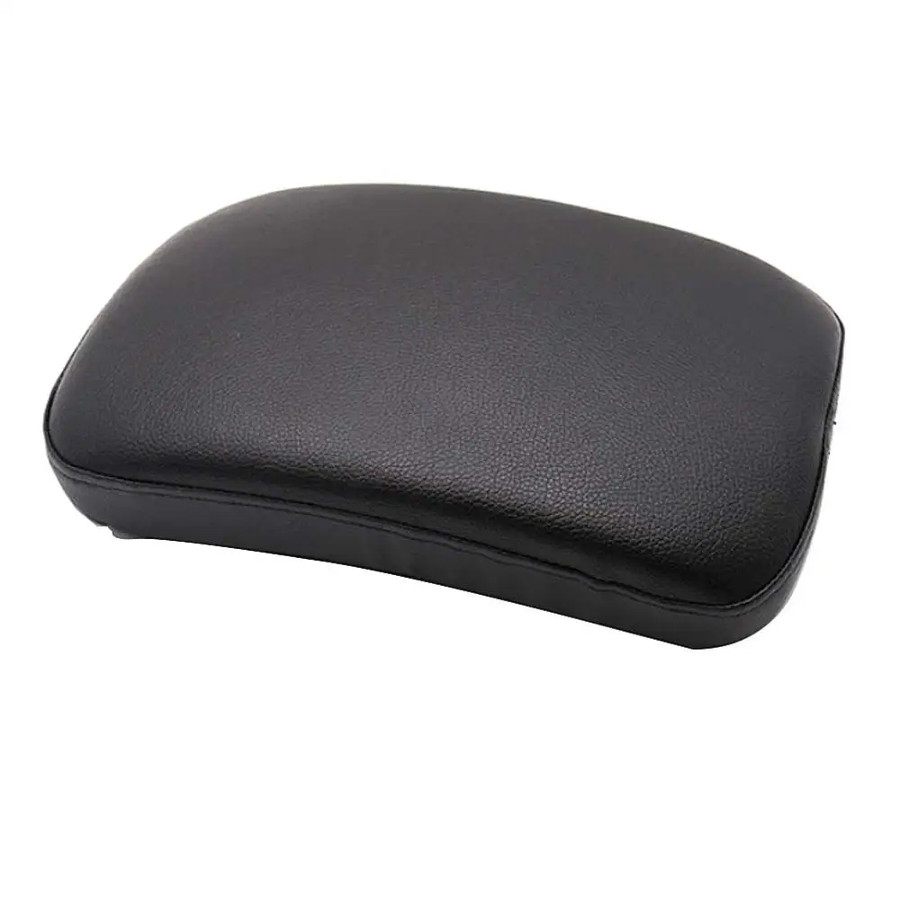 Lightweight Durable Motorcycle Accessories Rectangular Pillion Passenger PAD Seat 8 Suction CUP For Harley Custom Chopper |