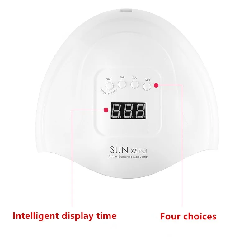 Сушилка для ногтей SUN X5 80 Вт УФ светодиодная лампа сушки маникюрный Маникюр всех