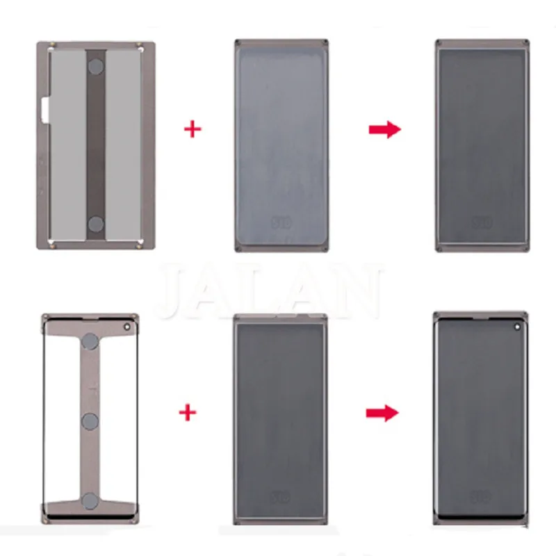 

2020 OCA MASTER OM mold suitable for all brand machine work for edge s8 s9+ Note 9 s10 s10+ OCA GLASS lcd edge lcd repair