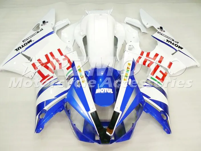 

4 Free Gifts New ABS Motorcycle The complete Fairings Kit Fit for YAMAHA YZF - R1 2000 2001 00 01 Custom red white blue