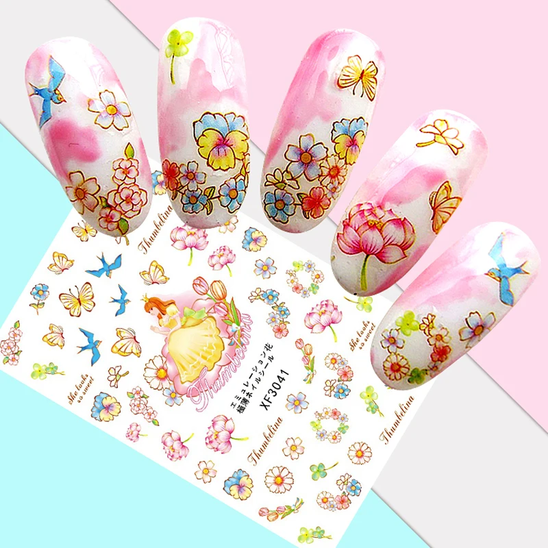 Аксессуары для ногтей сделай сам наклейка художественное украшение маникюра