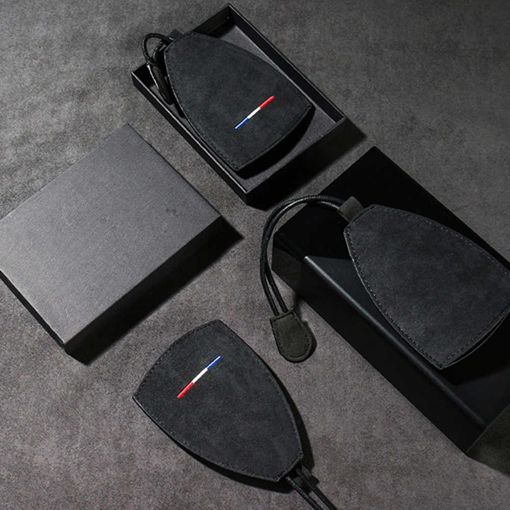 Чехол для автомобильного ключа из замши и кожи | Автомобили мотоциклы