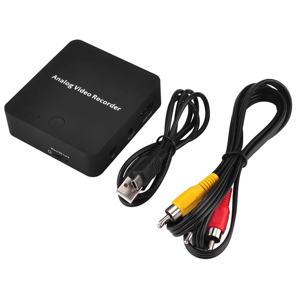 

Analog Video Recorder 720P File Saving HD Digital Out Home Light Indicator VHS VCR DVD Network Audio USB 2.0 AV Port