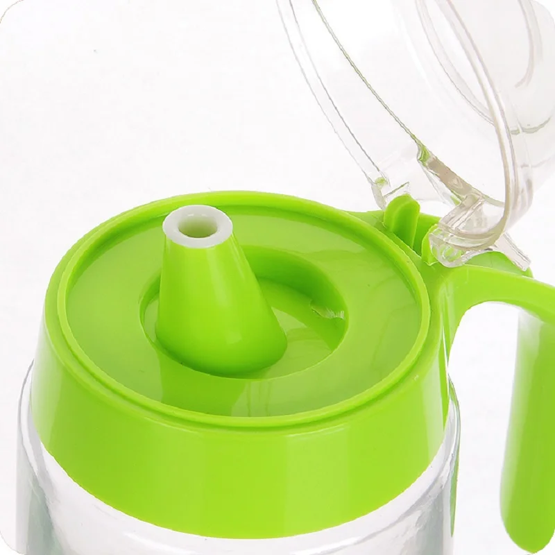 Большой Стеклянный масляный горшок герметичный соевый соус бутылка уксус набор