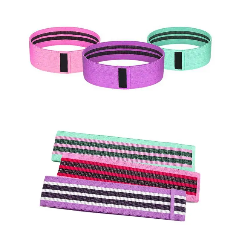 

Fitness Resistance Band Gymnastics Yoga Exercise Leg And Hip Unisex Booty Circle Yoga Anti-slip Gym Fitness Rubber Band