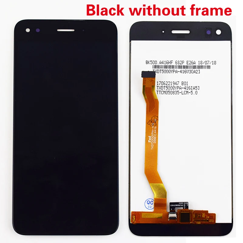 ЖК-дисплей для Huawei P9 lite mini Y6 Pro 2017 сенсорный экран с дигитайзером сенсорное стекло