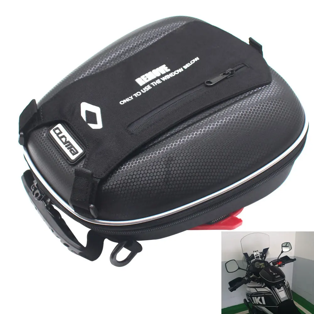 

For Suzuki V-Strom DL650/XT 2012-2019 SV650 2003-2019 SV1000 2003-2009 Tank bag Adapter Tank Ring Easy Lock Back Seat Bags