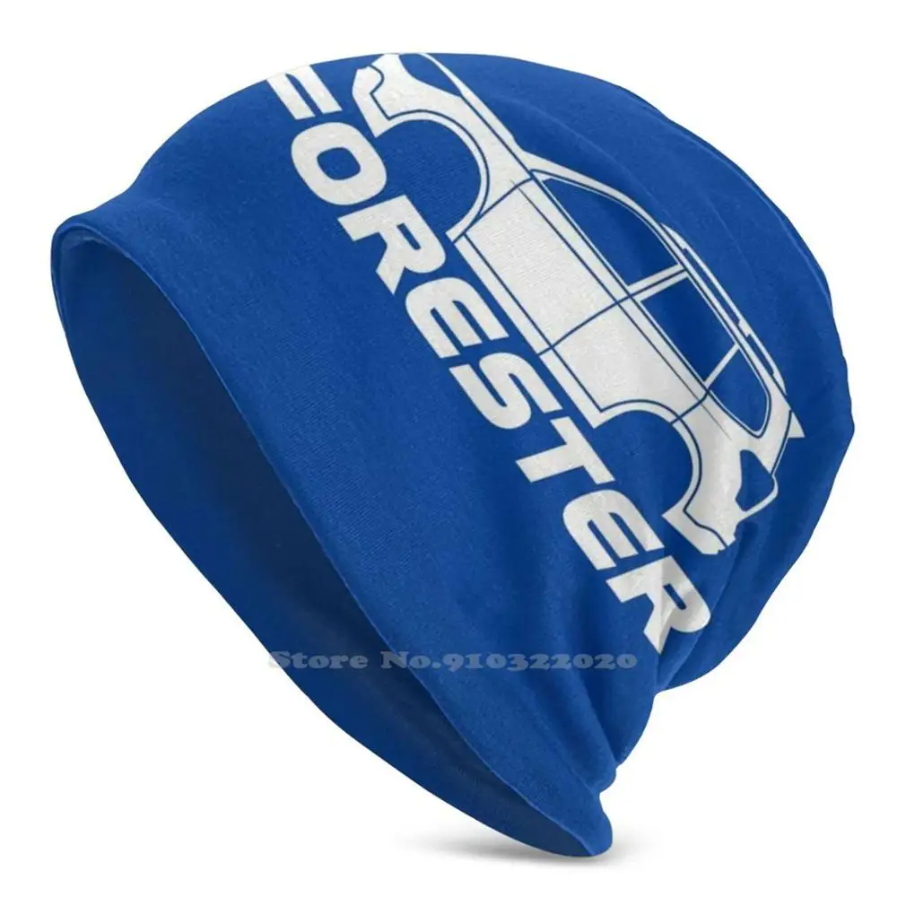 

Forester Unisex Thin Knitted Beanie 3D Diy Hats Car Truck Off Road Forester Outback Rally Dirt 4 4 Allwheel Boxer Engine Suv