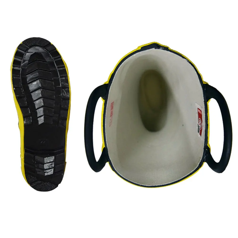DA-085 High Temperature Resistant Rubber Fire Fighting Safety Boots Heat Proof Shoes Work | Безопасность и защита