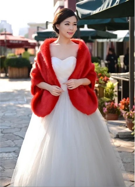 Casacos De Pele 2020 Faux Fur Coats Jackets Mink Party Bridesmaid Cape Cloak Winter Women Shawl Fox Outwear X804 | Женская одежда