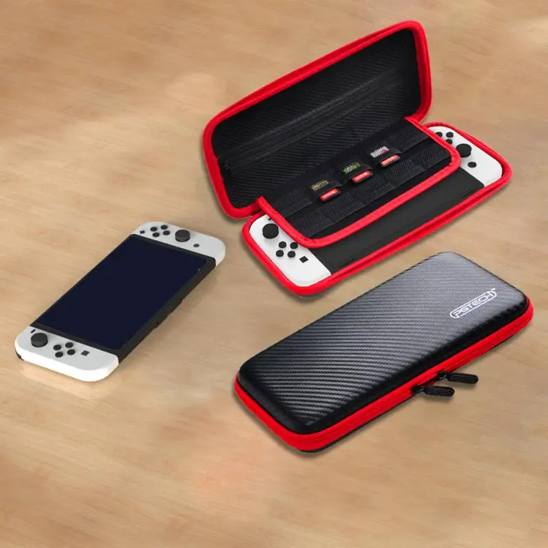 Storage Bag For Switch OLED Console Carrying Case Protective Pouch Hard Carry Pochette Game Accessory | Электроника
