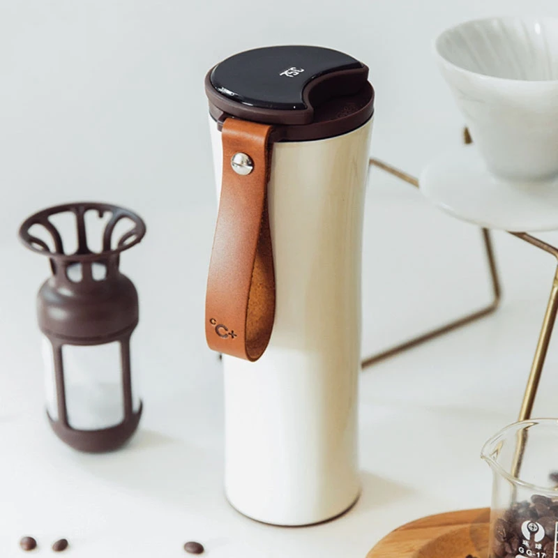 Кружка для путешествий Moka Smart Coffee Tumbler 430 мл портативная Вакуумная бутылка OLED