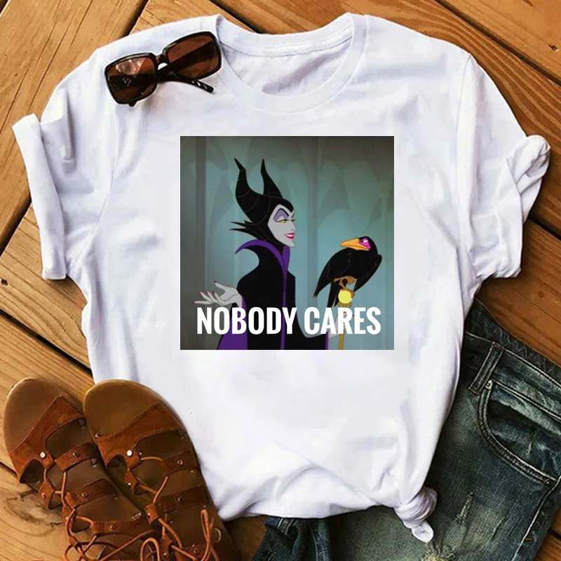 Футболка с рисунком злой королевы счастливый Хэллоуин женская футболка топы
