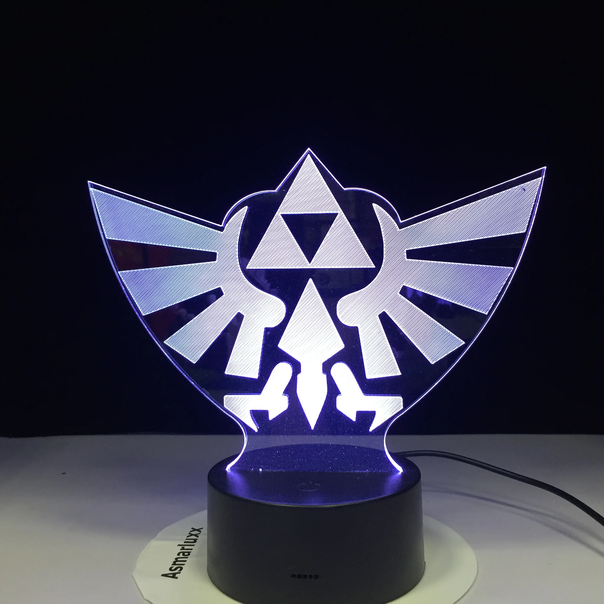 Горячее предложение! 3D акриловый светильник Zelda, 7 цветов, светодиодный ночник Zelda Game Boy, светильник для сна, lampara Playstation, лампа 1580