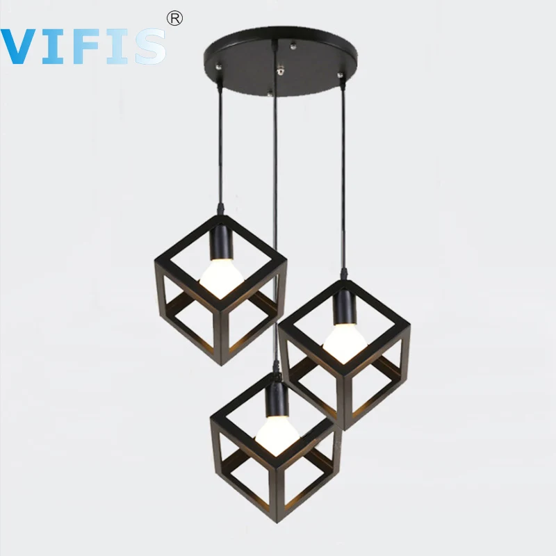 Винтажный светильник в стиле ретро потолочный для кухни украшения деревенский