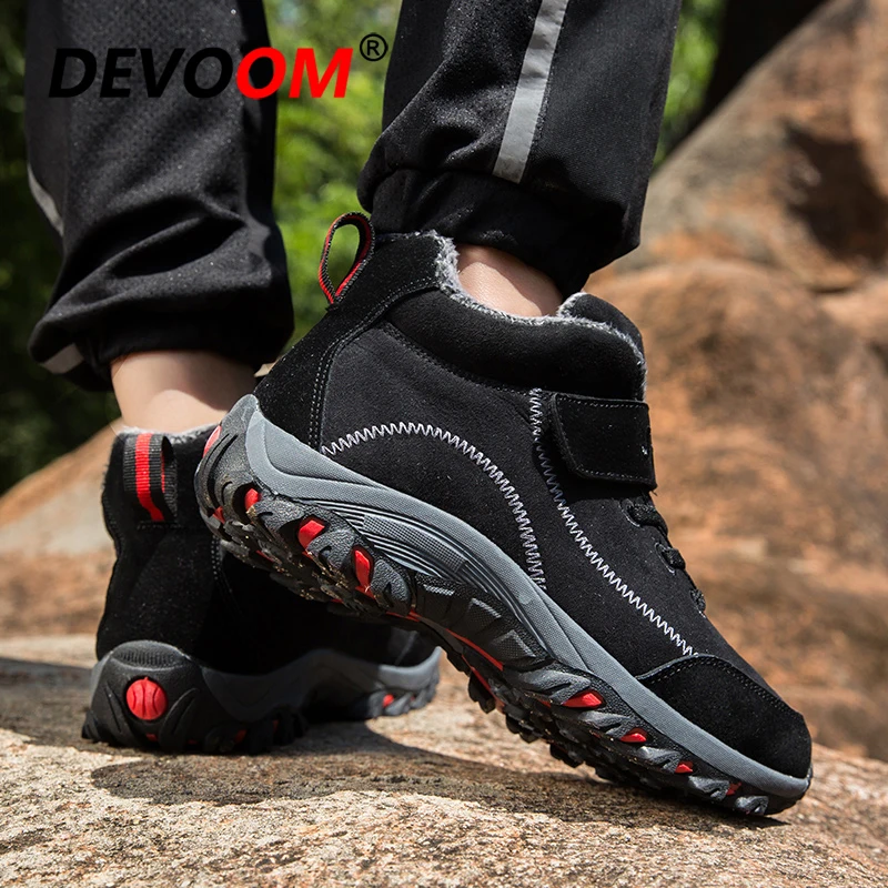 Зимние горные ботильоны походные ботинки для мужчин и женщин активного отдыха