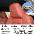 Наклейка-значок с подголовниками для Renault trafic zoe clia scenic megane kadjar talisman symbol fluence kangoo