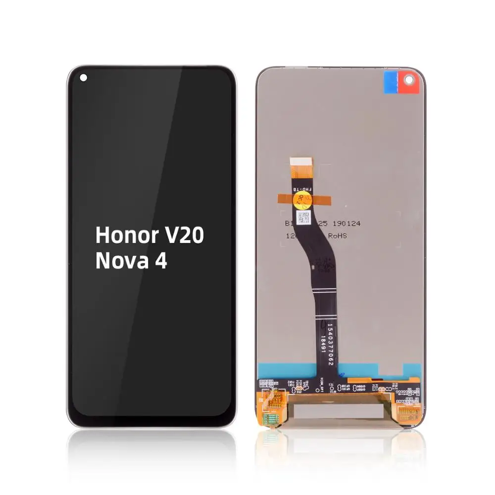 6 4 сборка vista 20 сенсорный экран для huawei Honor V20 ЖК замена на замену дюймов дигитайзер