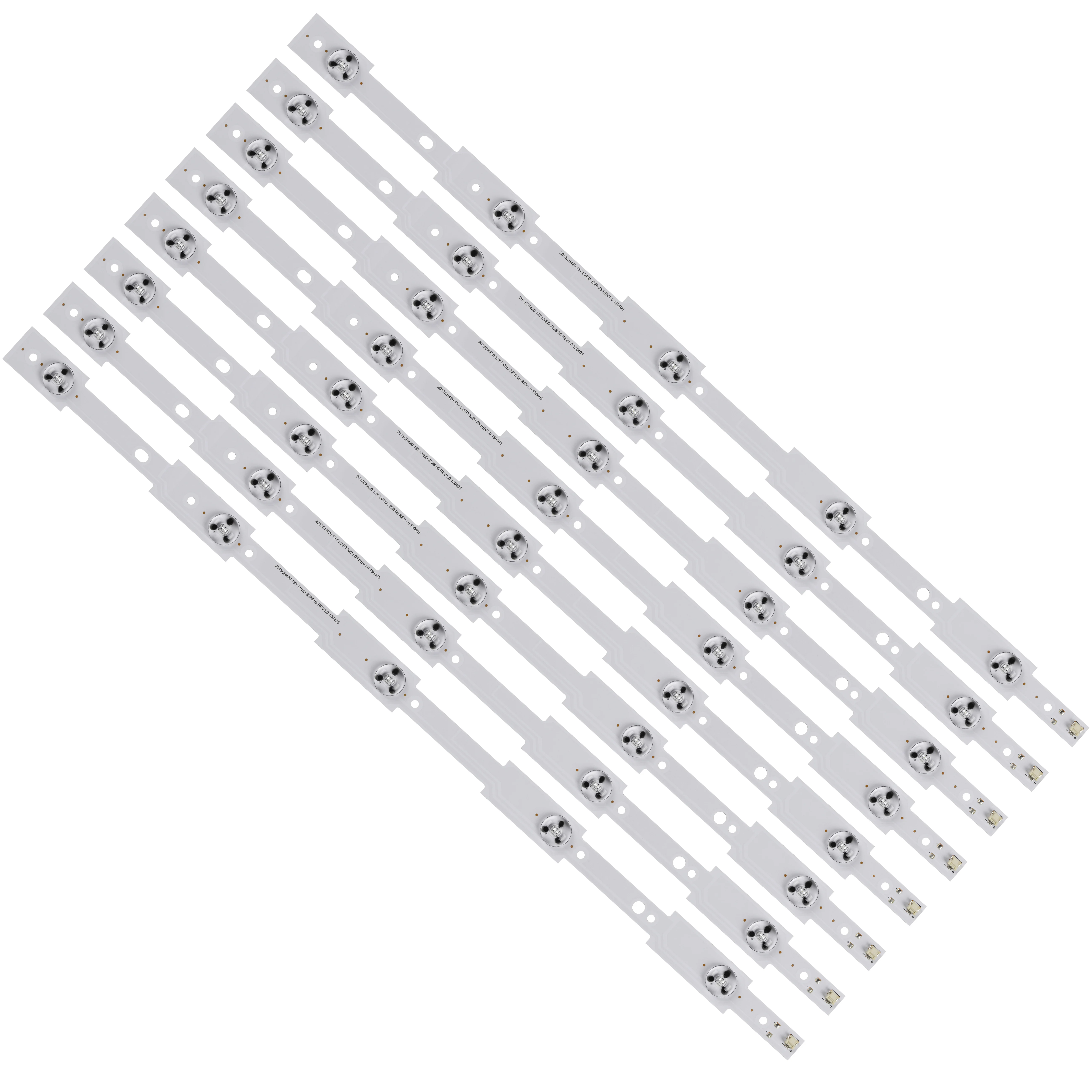 Новинка, Светодиодная лента с подсветкой 470 мм, 5 светодиодный Дов, для LE42C32, LE42C33, 2013CH420, 13Y, LVED 3228 05 REV1.0 130405, 8 шт. Новинка, Светодиодная лента с подсветкой 470 мм, 5 светодиодный Дов, для LE42C32, LE42C33, 2013CH420, 13Y, LVED 3228 05 REV1.0 130405, 8 шт.