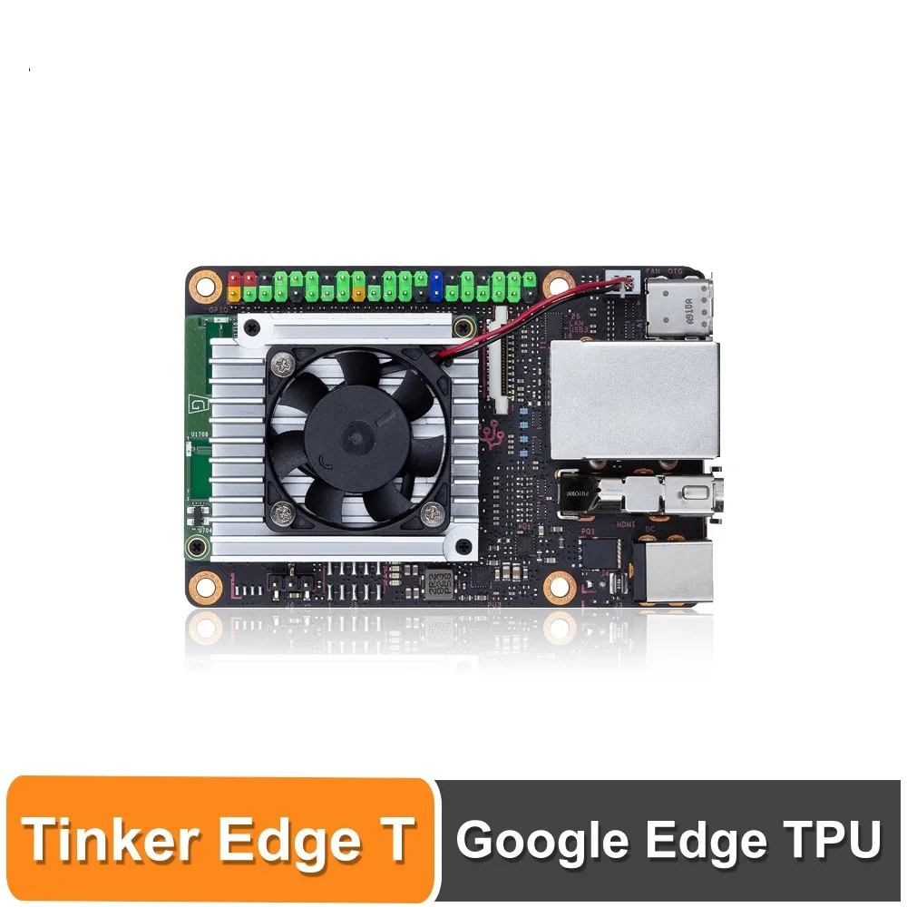 Макетная плата ASUS Tinker Edge T AI, NXP i.MX, 8M, Google Edge, TPU, 4 вершины, оптимизированные для TensorFlow Lite 1GLPDDR4 + 8GeMMC