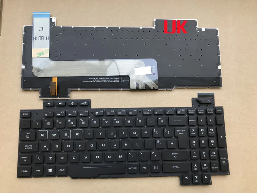 best keyboard for ASUS GL703V GL703M GL703G GL703S GL703GM FX63VM fX503VD GL504 GL753 FX80 FX86 German/Spanish/uk/Trurkey layout |