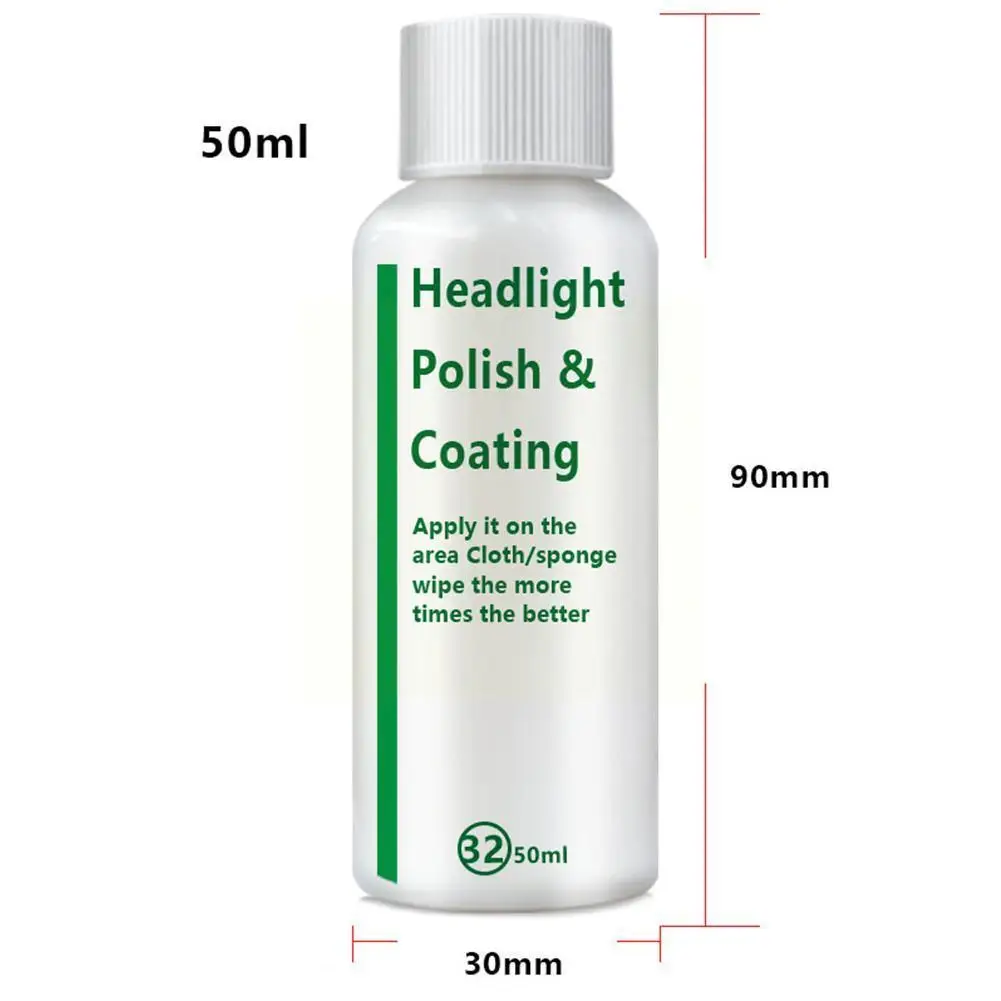 

Crystal-plated Headlight Repair Fluid Maintenance Cleaning Parts Anti-scratch Refurbishment Auto Coating Refurbishment P5J5