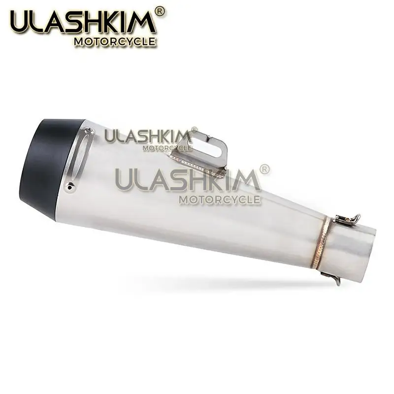 Универсальный 38-51 мм Мотоцикл выхлопная труба скутера M4 Escape GP горшок глушитель