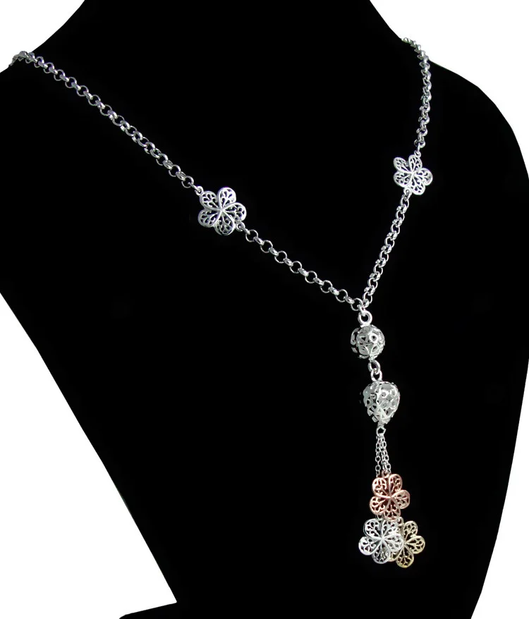 Новые Подвески в форме сердца для женщин украшение ожерелье ювелирные изделия