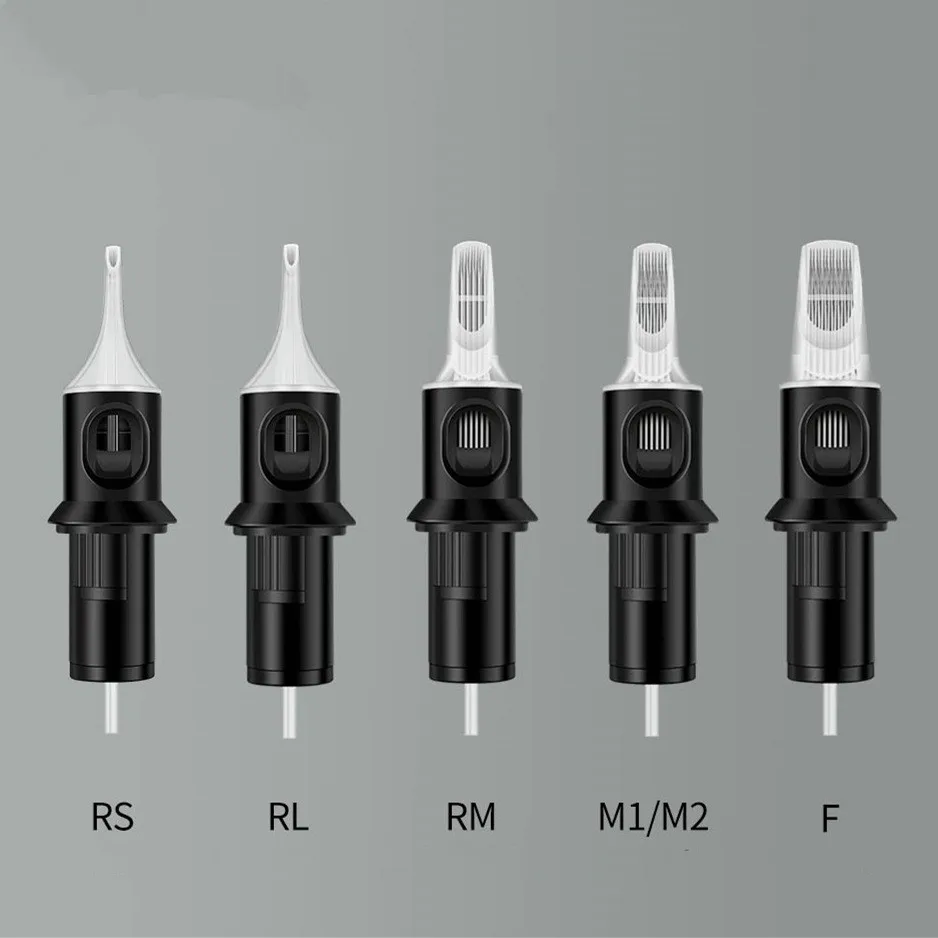 20 шт./кор. Перманентная Косметика патроны иглы татуировки лайнер шейдер M1/RM/RS/RL