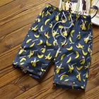 Шорты Для мужчин пляжные купальные Мужские Шорты для купания водных видов спорта шнурок трусы-боксеры с изображением размера плюс пляжная мужской Повседневное свободные летние шорты