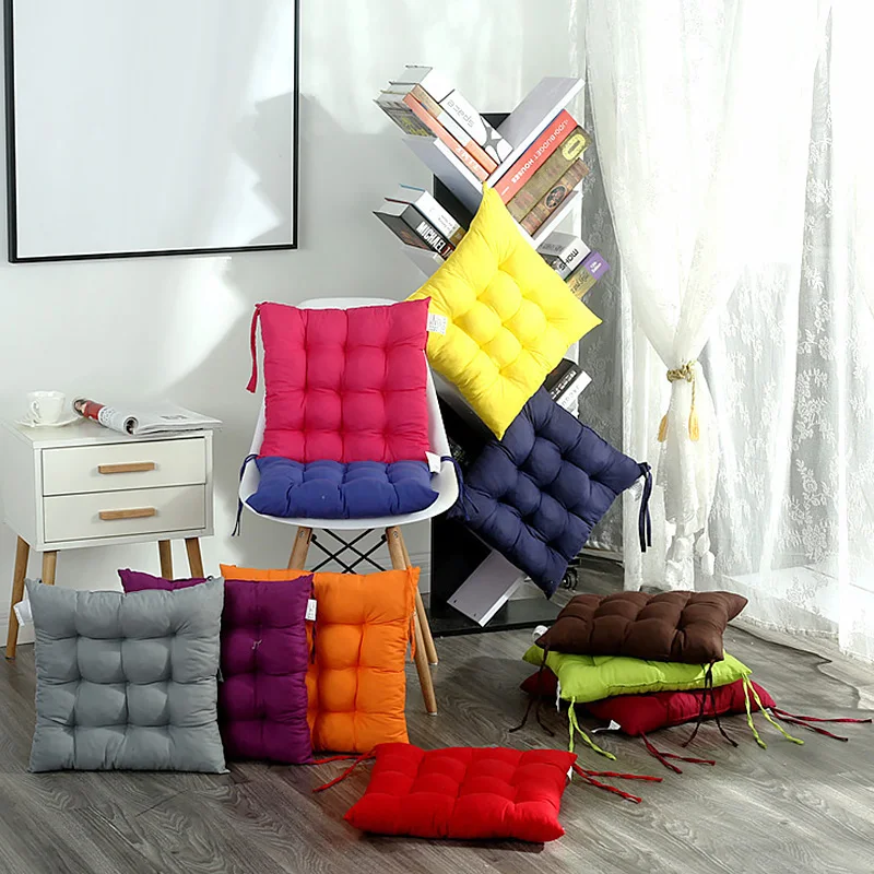 40x40 см Площадь полиэстер диван подушка на стул сидение однотонные Цвет
