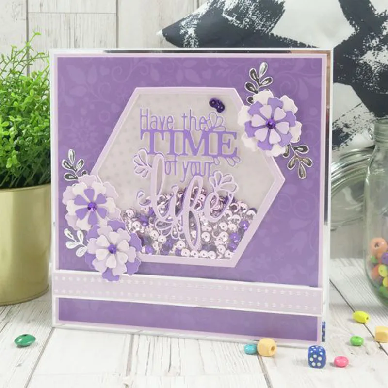 

Flower Metal Cutting Dies for Scrapbooking and Cards Making Embossing Craft Dies