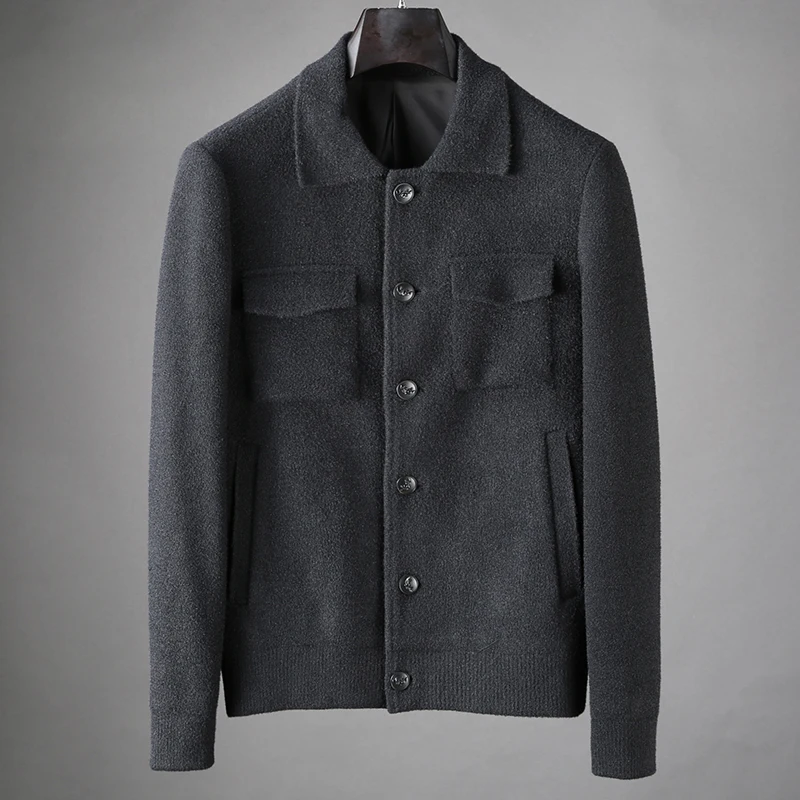 JSBD2019 осенне-зимняя новая стильная мужская куртка с несколькими карманами тонкая