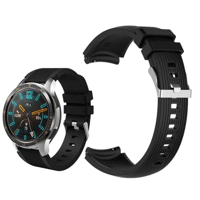 Ремешок для часов Huawei Watch GT Active Honor Magic 22 мм спортивные силиконовые смарт часы