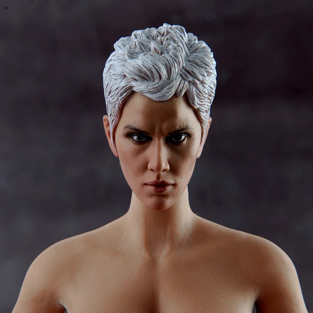 Storm Woman 1/6 Head Carving Sculpt Model Ororo Munroe Toy for 12&quot Action Figure | Игрушки и хобби