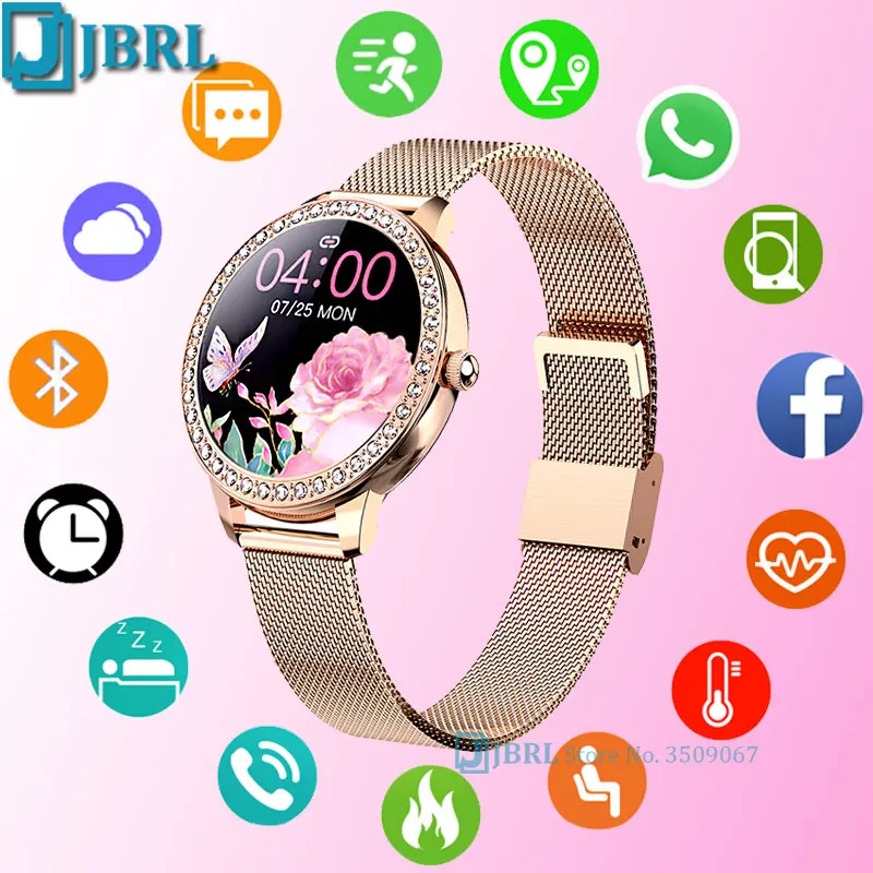 Rastreador de Fitness Esporte à Prova Eletrônico para Android Relógio Inteligente Feminino Toque Completo Smartver Dwaterproof Água Ios Pulseira 2021