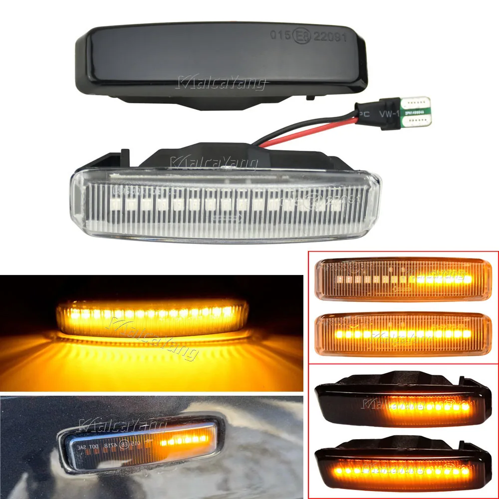 

Динамические габаритные огни для переднего крыла, повторитель для BMW 5 серии E39 M5, индикаторная лампа, мигающий светодиодный индикатор, мигаю...