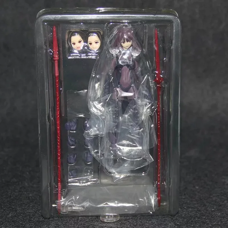 Аниме 381 # Fate Grand Order Lancer Scathach ПВХ Figma fate экшн-фигурка Коллекционная модель игрушка |