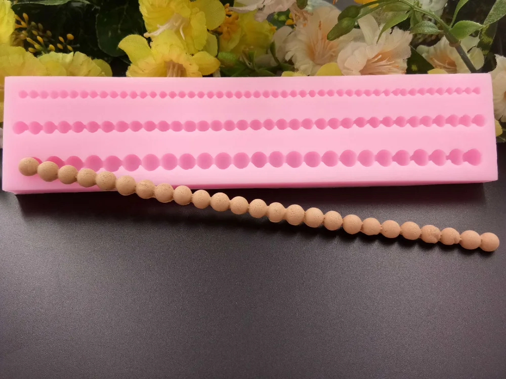 

1pc Pearl Lace cake mold fondant mold cake decorating tools silicone mould DIY cake baking Tools FTM1545