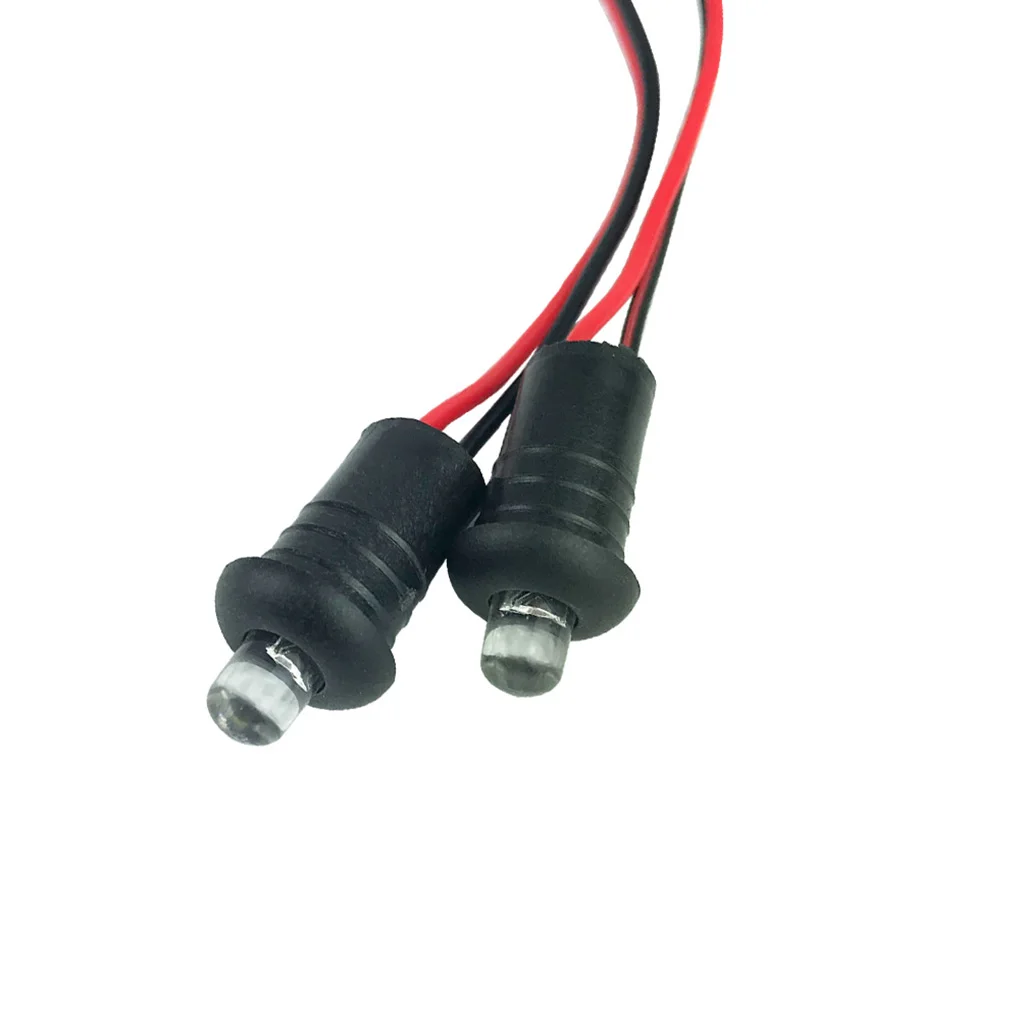 1 Pair Portable 12V Blue/Red Flashing Dummy Fake Car Alarm Dash Mount LED Light Replacement for Cars Boats RV Motorcycle | Автомобили и