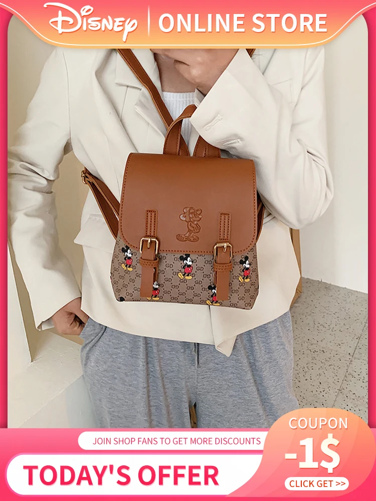 Винтажная роскошная сумка для подгузников Disney вместительный Детский рюкзак мам